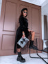 Tilla kleita + džemperis "DAILY SET" - MELNS